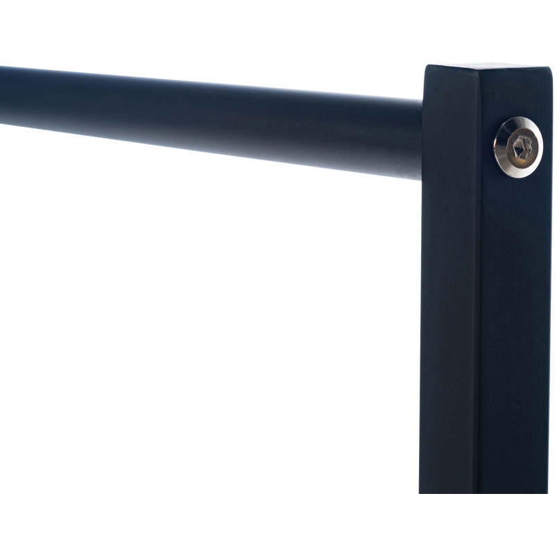 Porte vêtements style industriel 150 cm en Métal Noir Erick - 5