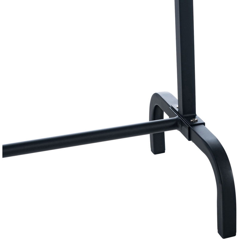 Porte vêtements style industriel 150 cm en Métal Noir Erick - 6