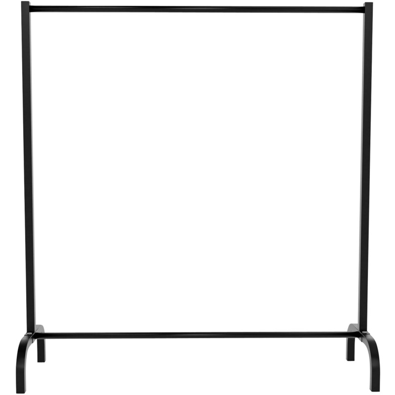 Porte vêtements style industriel 120 cm en Métal Noir Erick - 3