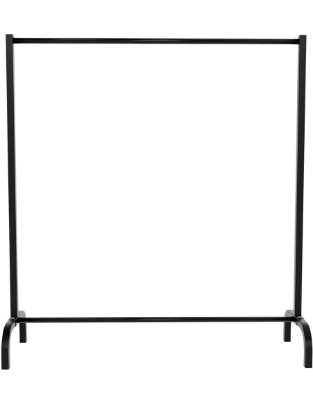 Porte vêtements style industriel 120 cm en Métal Noir Erick - 3