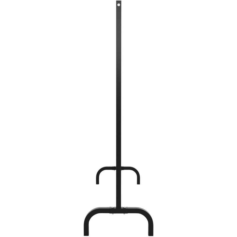 Porte vêtements style industriel 120 cm en Métal Noir Erick - 4