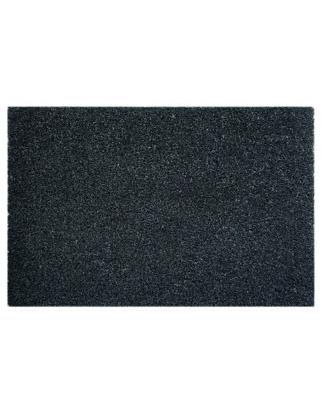 Paillasson extérieur Rectangulaire 60x40 en Fibre de coco Gris Vinyle antidérapant Jaka Histoires Singulières - 1