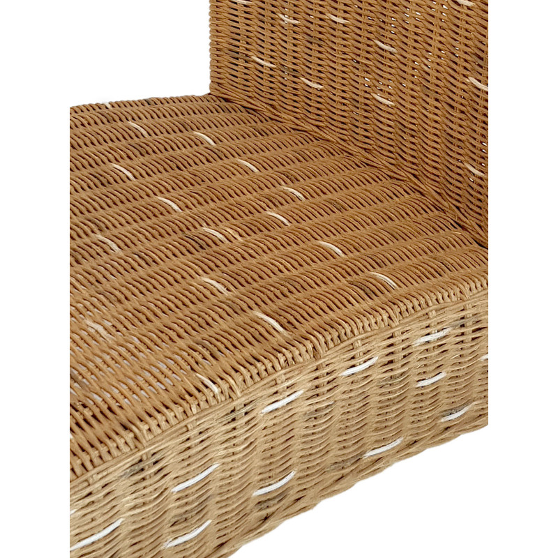 Chaise en Rotin Naturel Bois de pin massif Cardine - 6