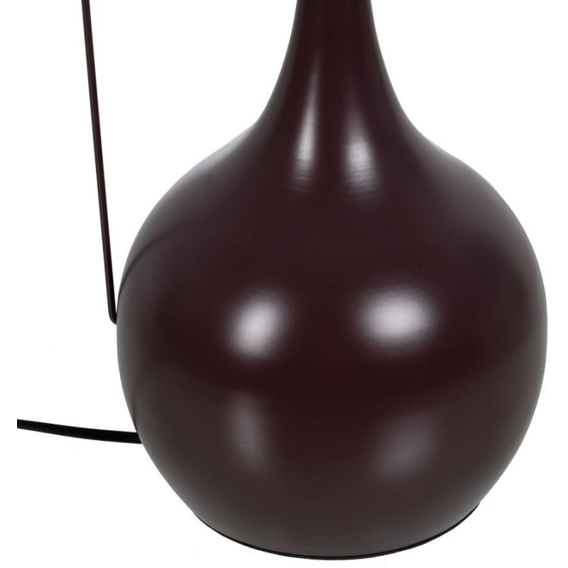 Lampe à poser XL Hauteur 65 cm en Métal Marron Polyester Coton Adena - 6