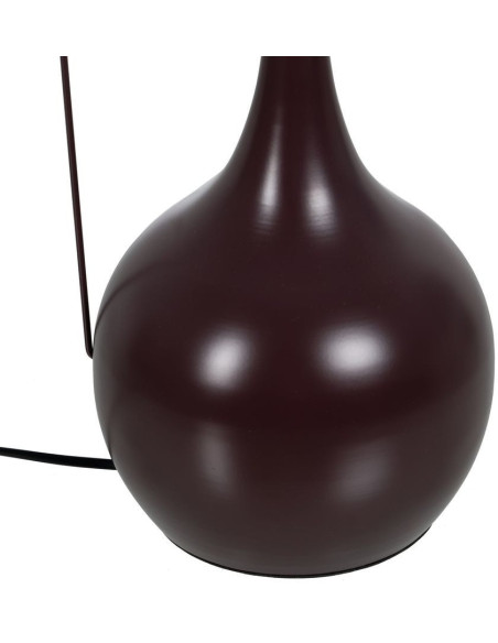 Lampe à poser XL Hauteur 65 cm en Métal Marron Polyester Coton Adena - 6