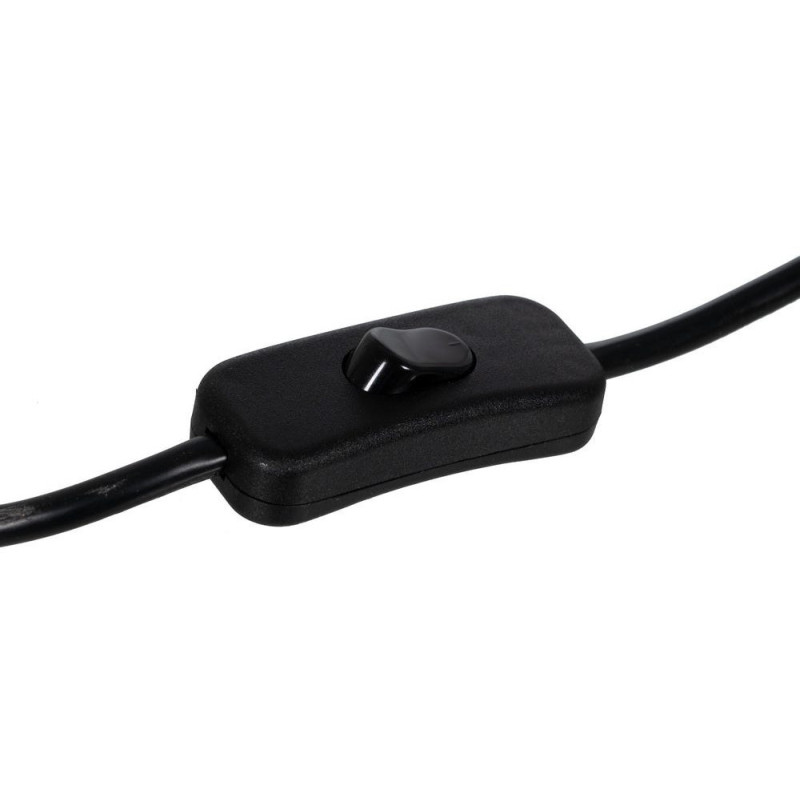 Lampe à poser XL Hauteur 65 cm en Métal Marron Polyester Coton Adena - 7