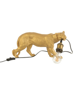 Lampe à poser Puma Tyson en Résine Doré - 1