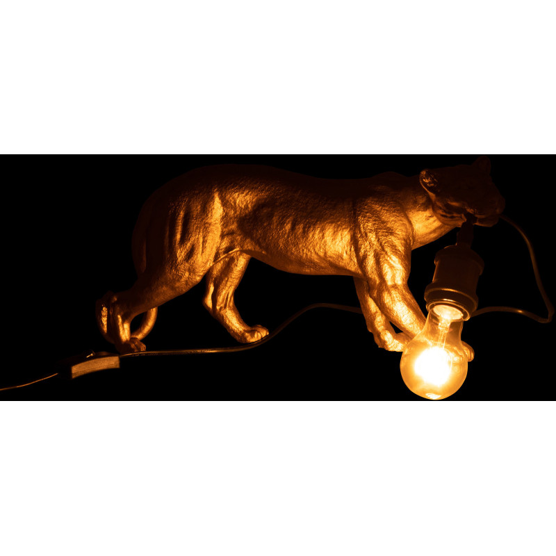 Lampe à poser Puma Tyson en Résine Doré - 3