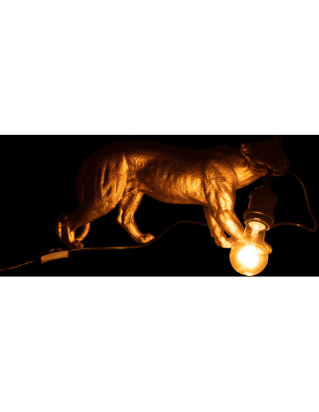 Lampe à poser Puma Tyson en Résine Doré - 3