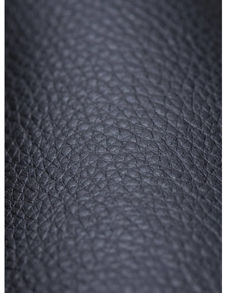 Fauteuil de table haut de gamme en Polyuréthane Noir Bois Marron noyer Velric - 6