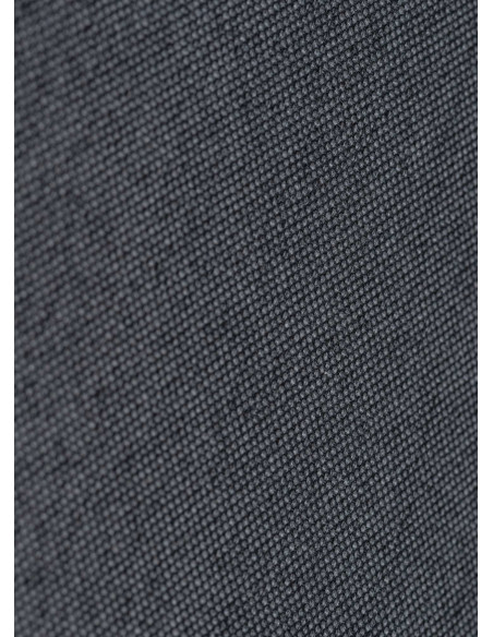 Fauteuil de table haut de gamme en Tissu Gris Bois Marron noyer Velric - 6