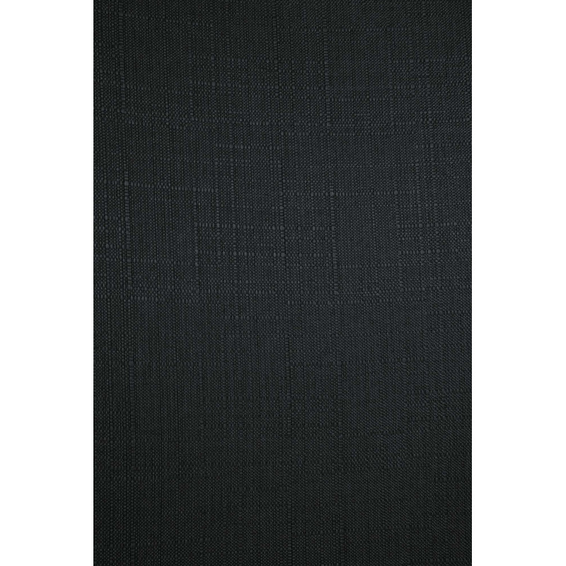 Chaise moderne en Tissu Noir Métal Noir Jerana - 6