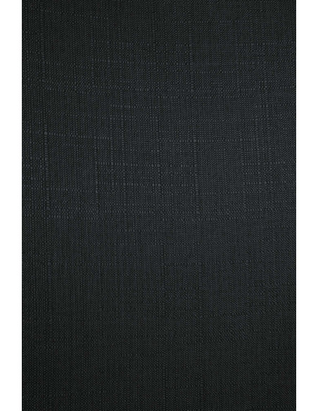 Chaise moderne en Tissu Noir Métal Noir Jerana - 6