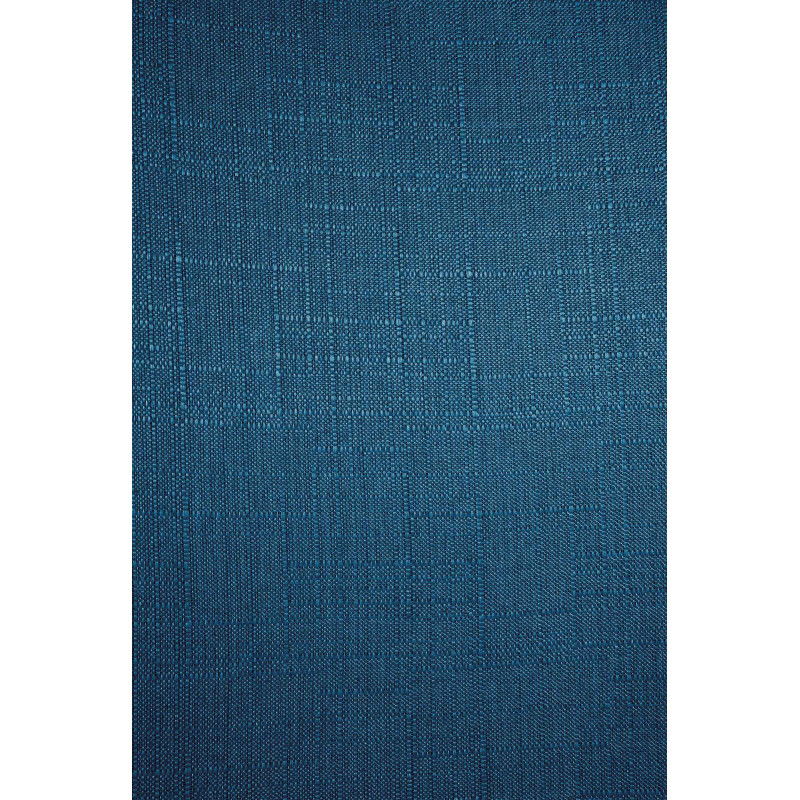 Chaise moderne en Tissu Bleu Métal Noir Jerana - 6