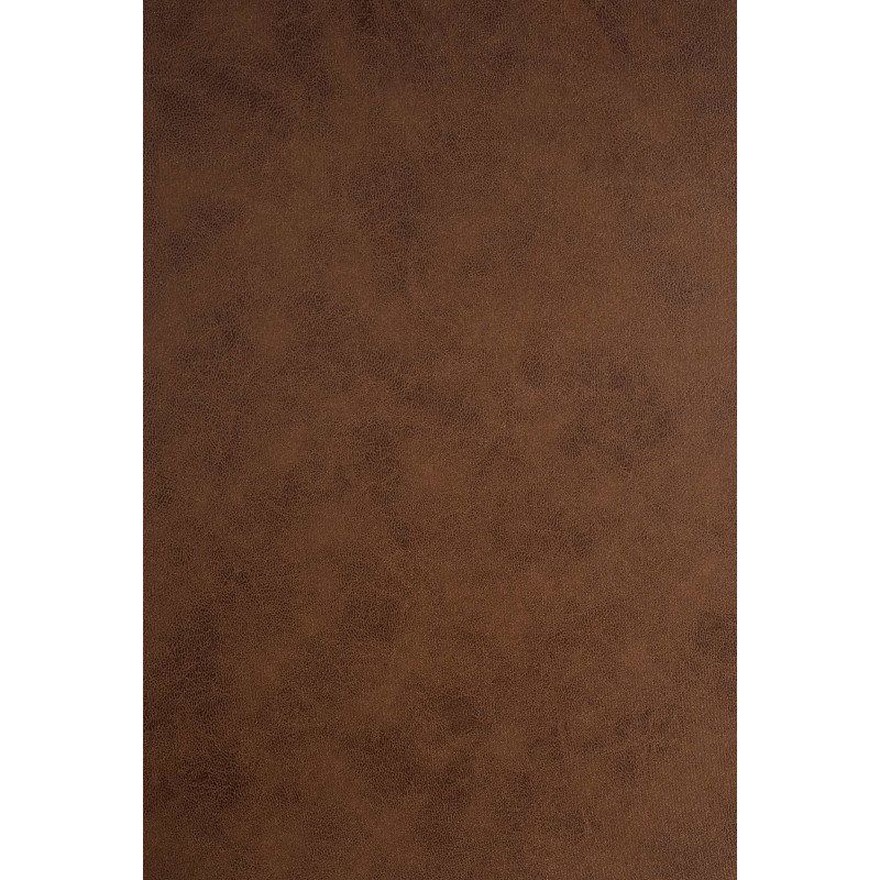 Chaise moderne en Polyuréthane Marron Métal Noir Jerana - 6