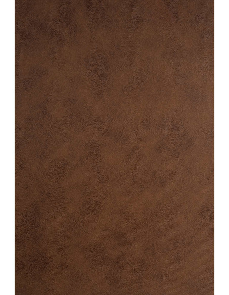 Chaise moderne en Polyuréthane Marron Métal Noir Jerana - 6