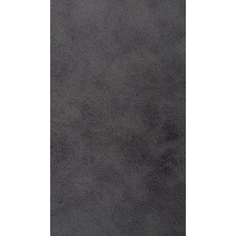 Chaise moderne en Polyuréthane Gris foncé Métal Noir Jerana - 6