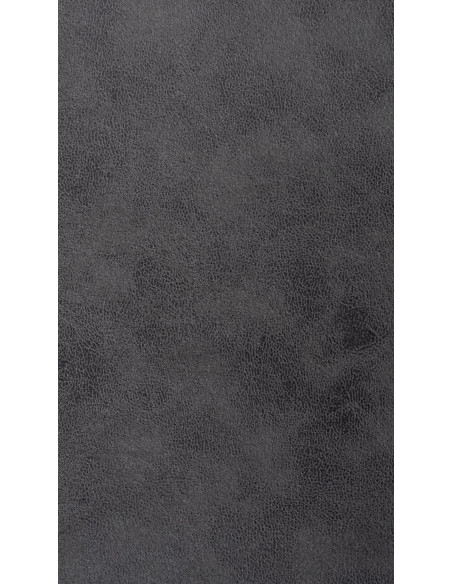 Chaise moderne en Polyuréthane Gris foncé Métal Noir Jerana - 6