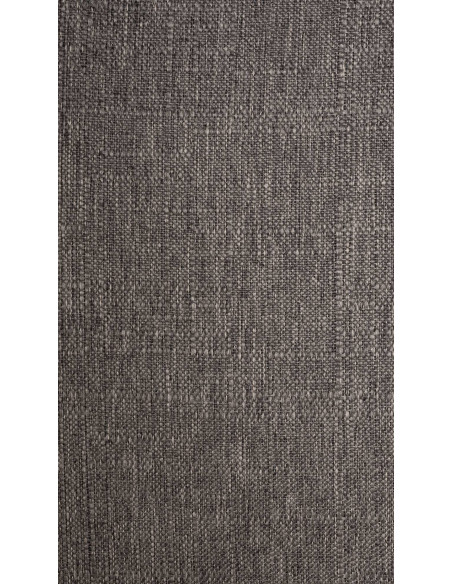 Chaise moderne en Tissu Taupe Métal Noir Jerana - 6