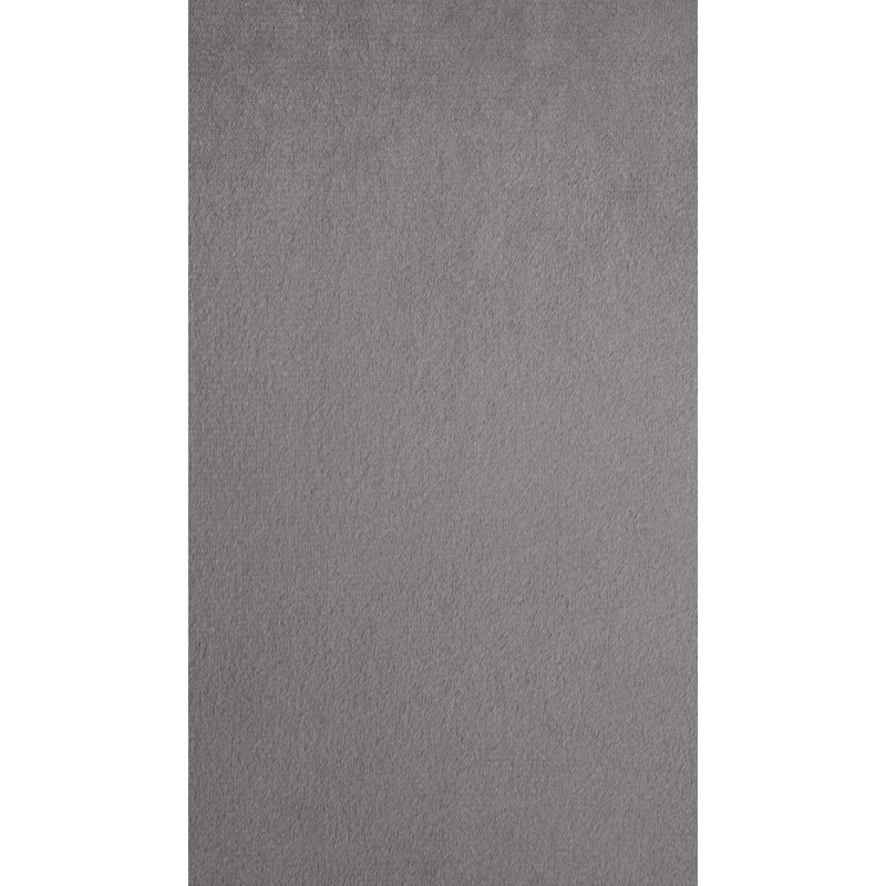 Chaise moderne en Velours Gris clair Métal Noir Jerana - 6