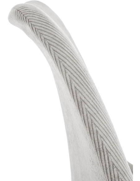 Chaise moderne scandinave en Velours côtelé Beige Bois de hêtre Naturel Floki - 6