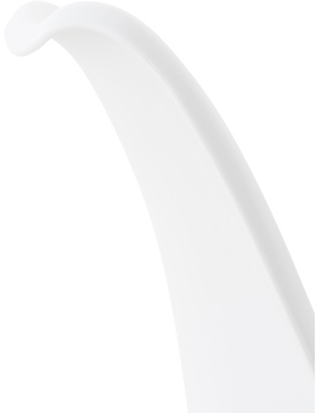 Chaise moderne scandinave en Polypropylène Polyuréthane Bois de hêtre Blanc Floki - 5