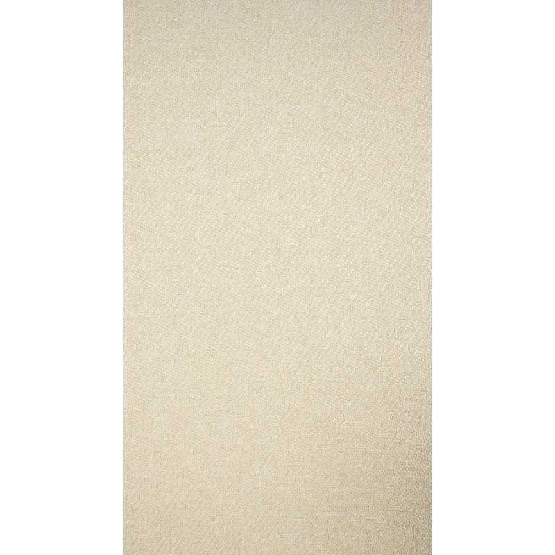 Chaise originale en Tissu Blanc crème Avec clous de tapissier Bois Marron foncé Isola - 4