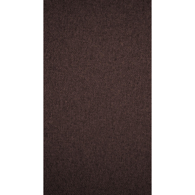 Chaise originale en Tissu Marron Avec clous de tapissier Bois Marron foncé Isola - 4