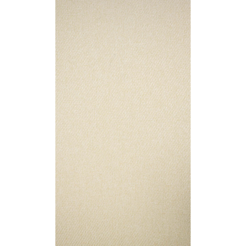 Chaise originale en Tissu Blanc crème Avec clous de tapissier Bois Marron clair Isola - 4