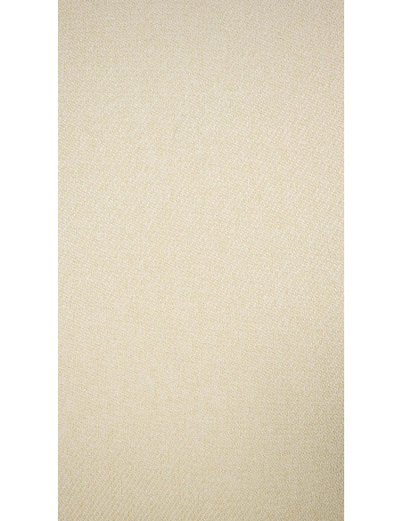 Chaise originale en Tissu Blanc crème Avec clous de tapissier Bois Marron clair Isola - 4