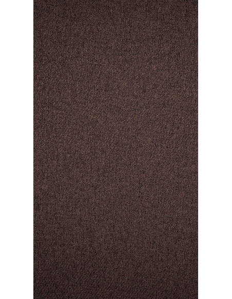 Chaise originale en Tissu Marron Avec clous de tapissier Bois Marron clair Isola - 4