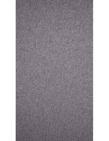 Chaise originale en Tissu Gris clair Avec clous de tapissier Bois Marron clair Isola - 5