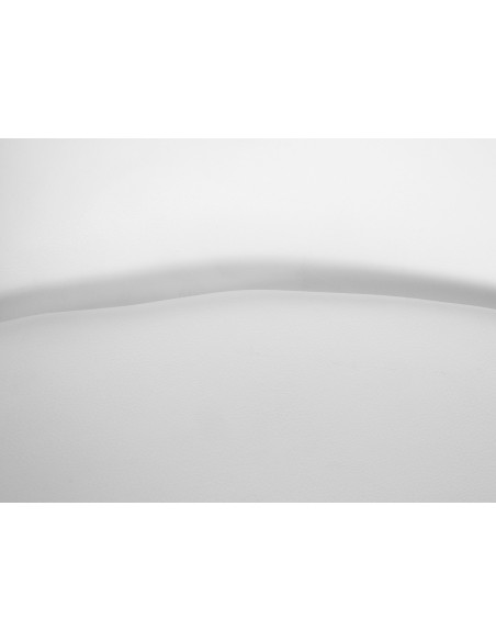 Tabouret de bar moderne avec dossier en Polyuréthane Noir Métal Noir Mat Minko - 6