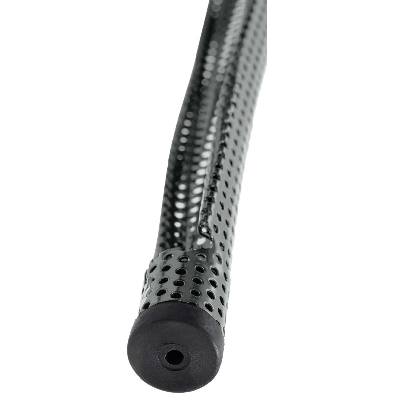 Tabouret de bar design industriel en Métal Gris Ajouré Lumos - 4