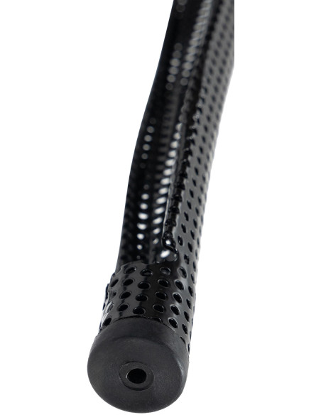 Tabouret de bar design industriel en Métal Noir Ajouré Lumos - 4