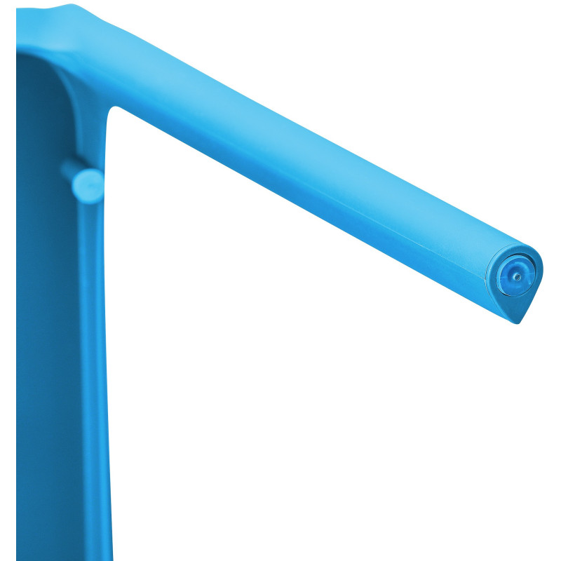 Chaise design intérieur extérieur en Polypropylène Bleu Basli - 4