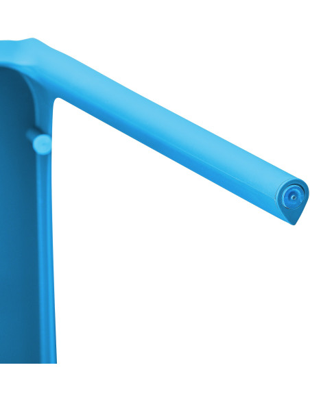 Chaise design intérieur extérieur en Polypropylène Bleu Basli - 4