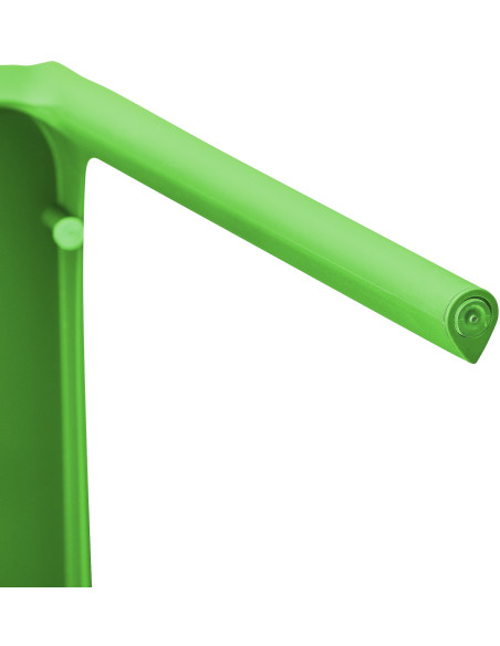 Chaise design intérieur extérieur en Polypropylène Vert Basli - 4