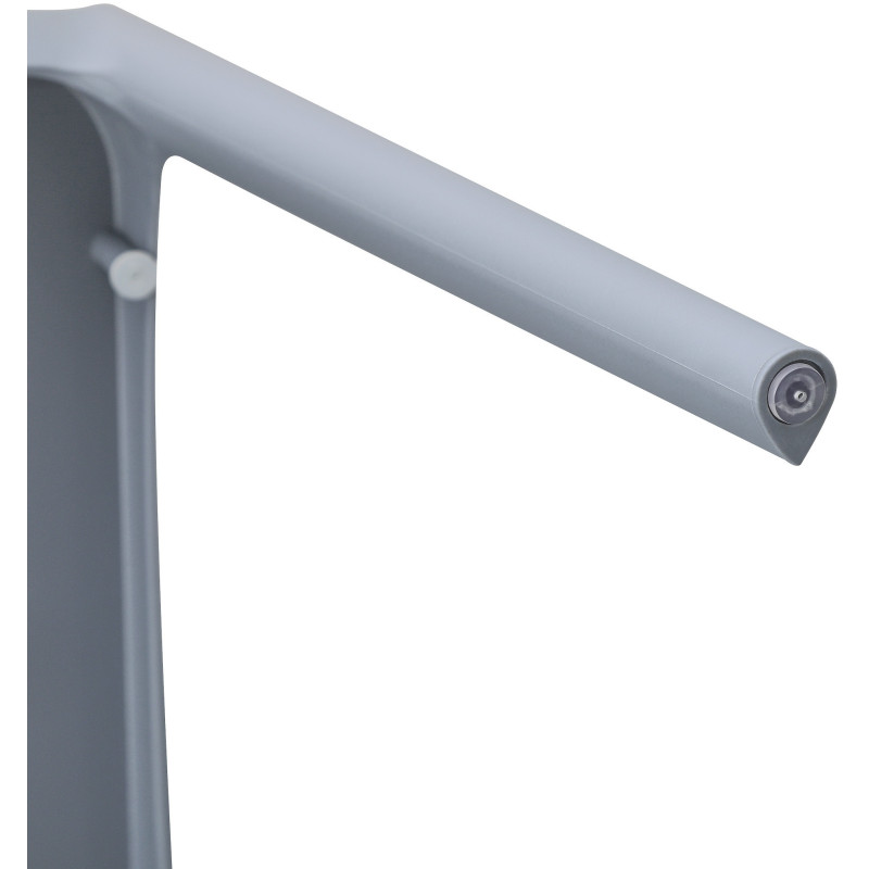 Chaise design intérieur extérieur en Polypropylène Gris clair Basli - 4