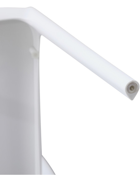 Chaise design intérieur extérieur en Polypropylène Blanc Basli - 4