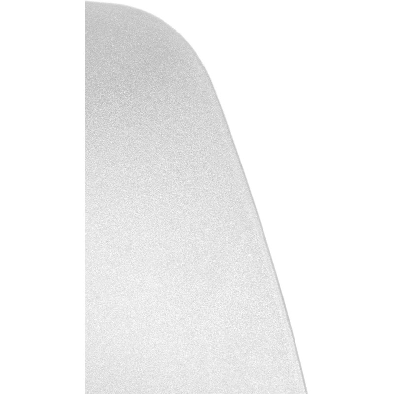 Tabouret de bar moderne en Polyuréthane Polypropylène Gris Métal Argenté Brillant Indiao - 8