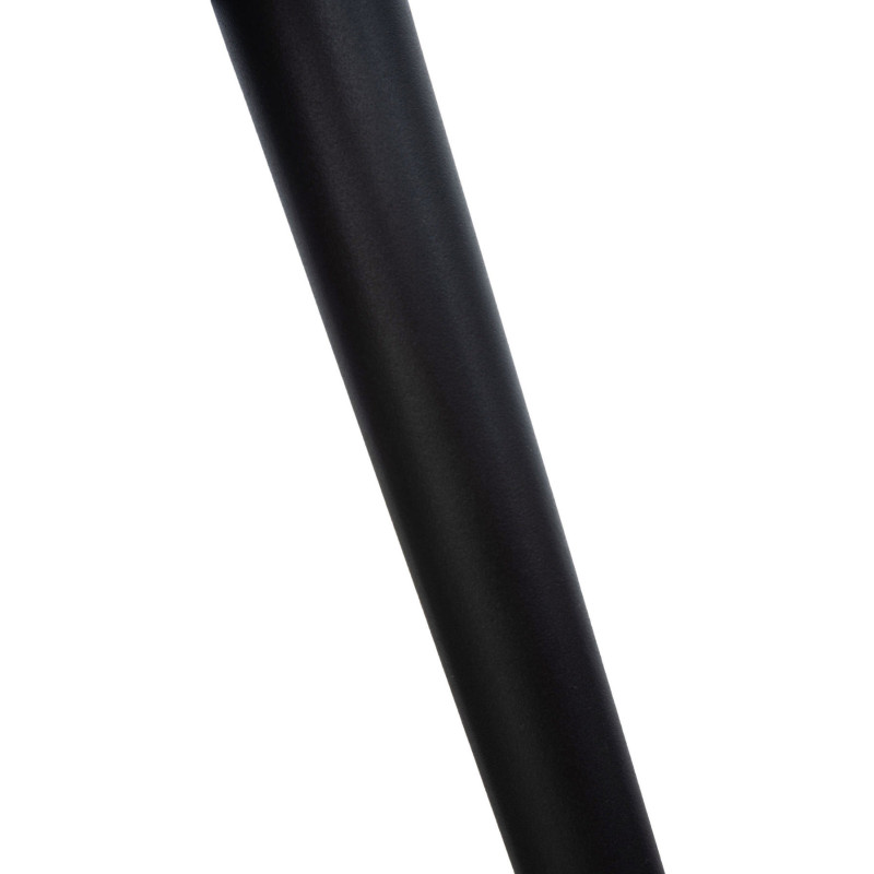 Fauteuil de table moderne en Polyuréthane Rouge Métal Noir Kakuro - 7