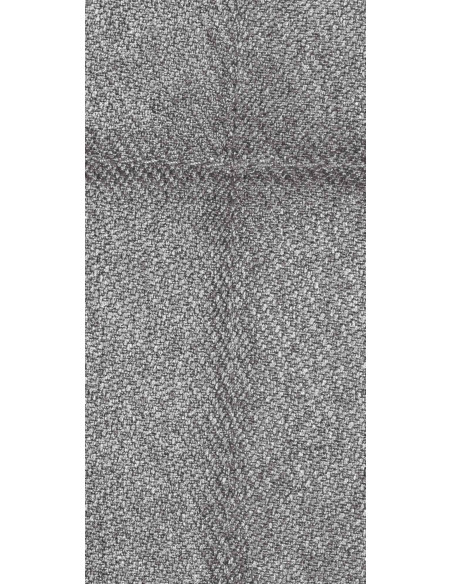 Fauteuil moderne scandinave en Tissu Gris clair Bois de hêtre Naturel Mazzio - 6