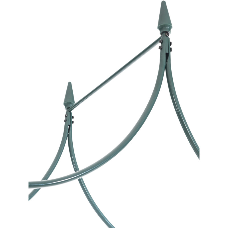 Arche de jardin style Mid-century Modern en Fer forgé Vert Avia - 4