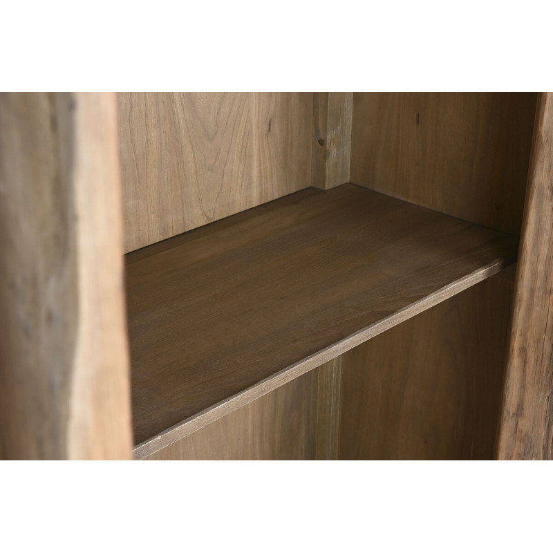 Armoire originale 2 portes Bois d'orme massif Naturel Stroni - 4