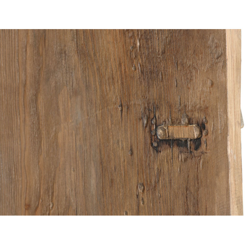 Armoire originale 2 portes Bois d'orme massif Naturel Stroni - 6