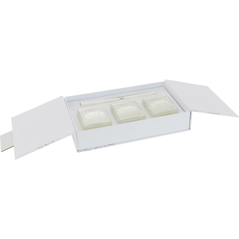 Diffuseur de parfum Diffuseur de parfum Senteur Florale Sapphire Amber Tea White Gardens 150 ml en Verre - 2