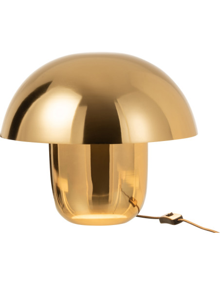 Lampe à poser Champignon Fungo 40 cm en Métal Doré - 3