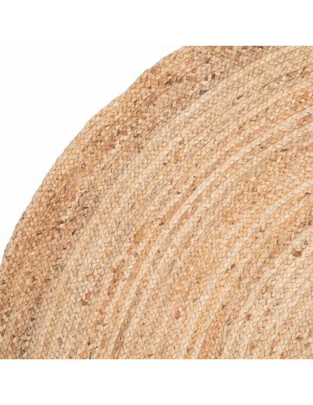 Tapis Moderne XL Ovale 200x290 en Jute Naturel Inka - 2