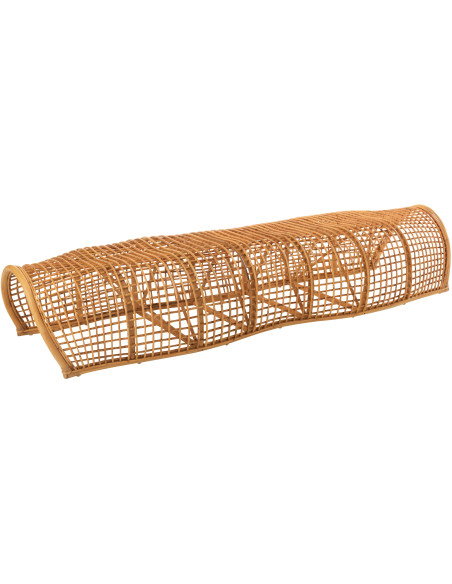 Banc 4 places 190 cm Roni en Rotin Naturel - 1